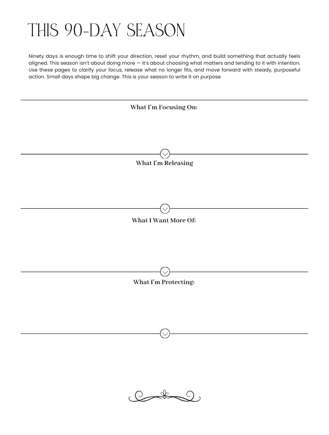 90-Day Planner | 3-Month Goal Setting & Daily Productivity Planner by Bossy Scribes