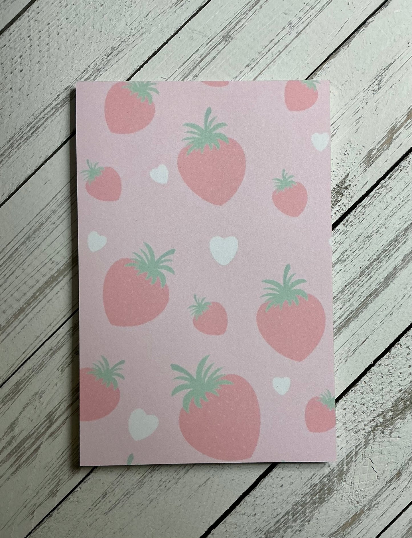 Strawberry Notepad
