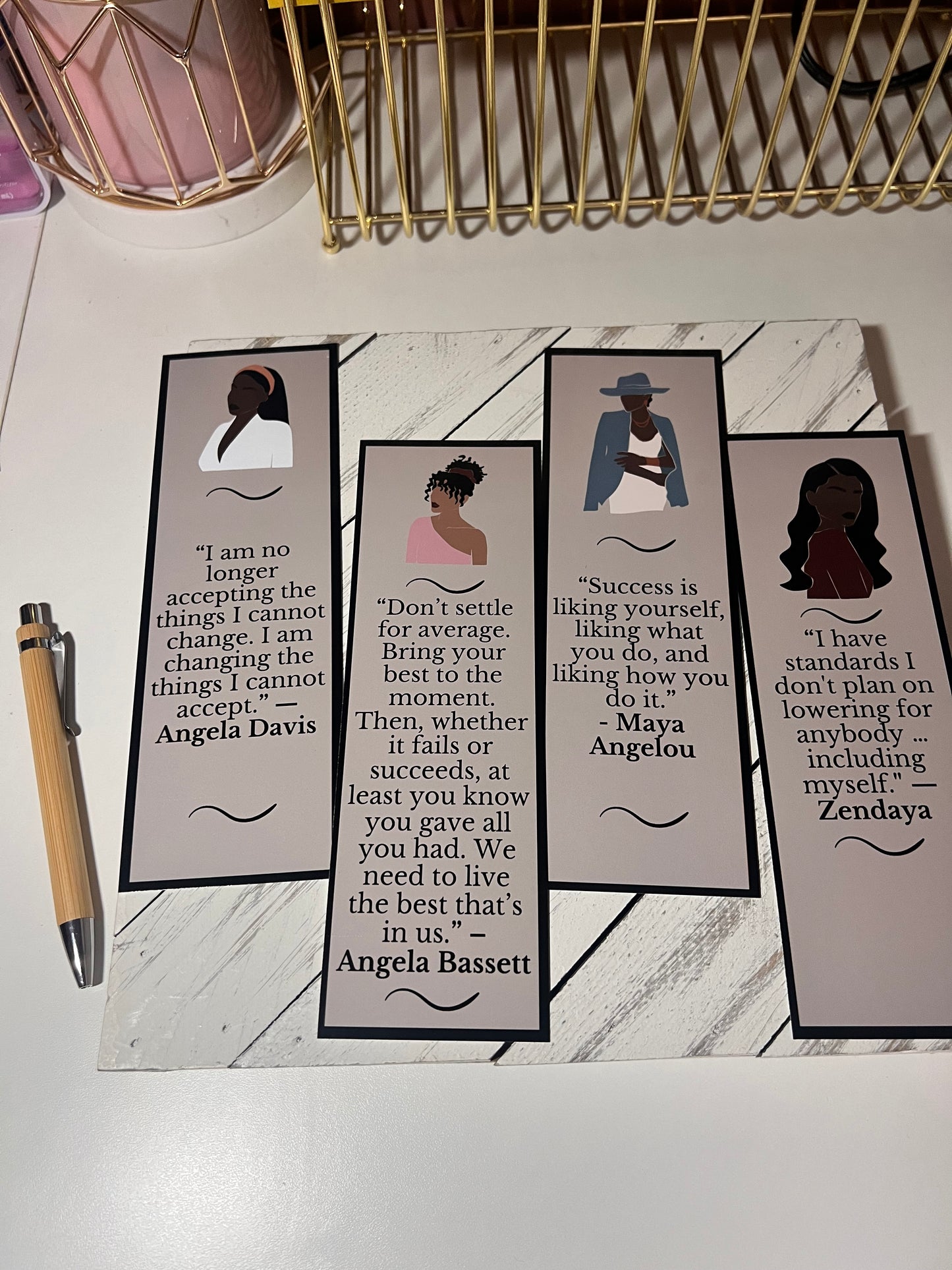 Black Women Quote Bookmarks