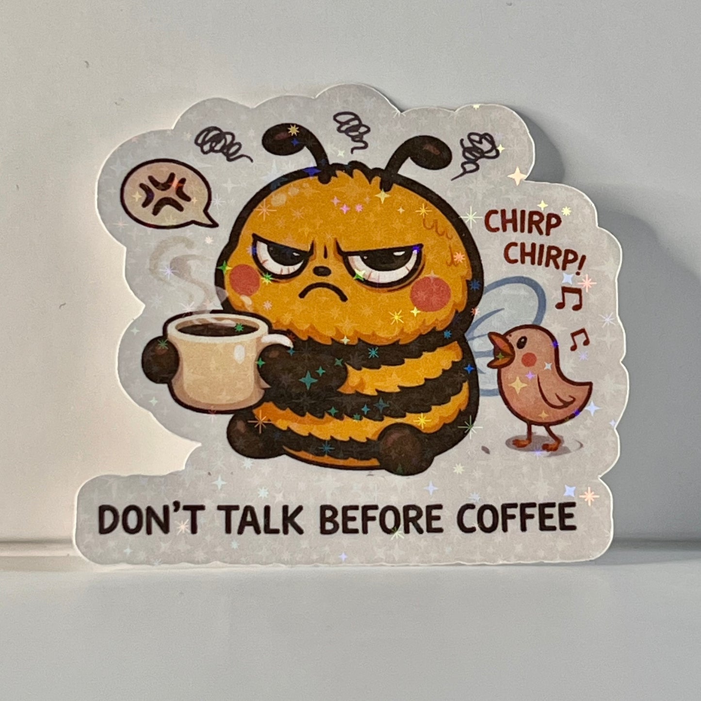 Coffee Stickers | Vinyl Stickers for Coffee Lovers | Bossy Scribes