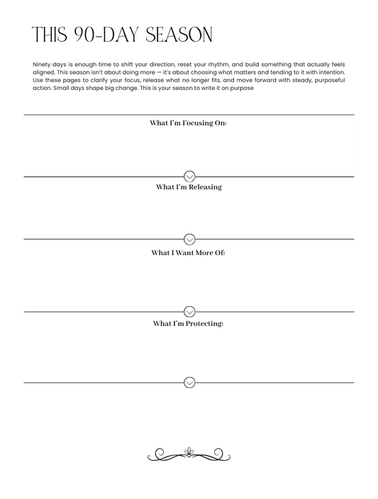 90-Day Planner | 3-Month Goal Setting & Daily Productivity Planner by Bossy Scribes