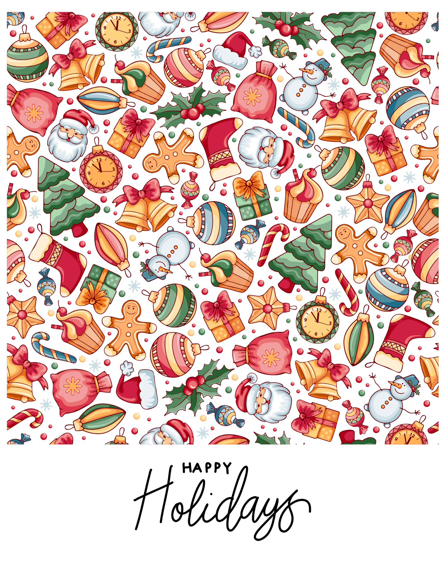 Holiday Themed Notebook