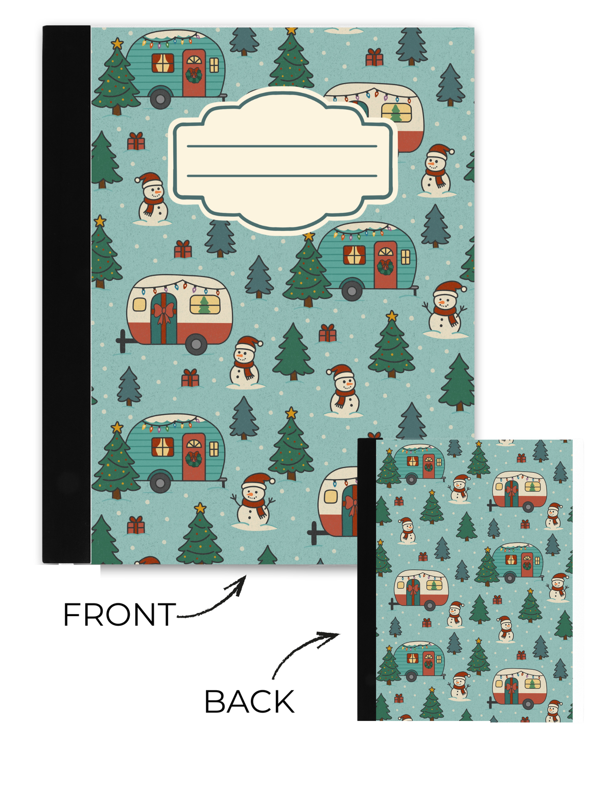 Holiday Themed Notebook