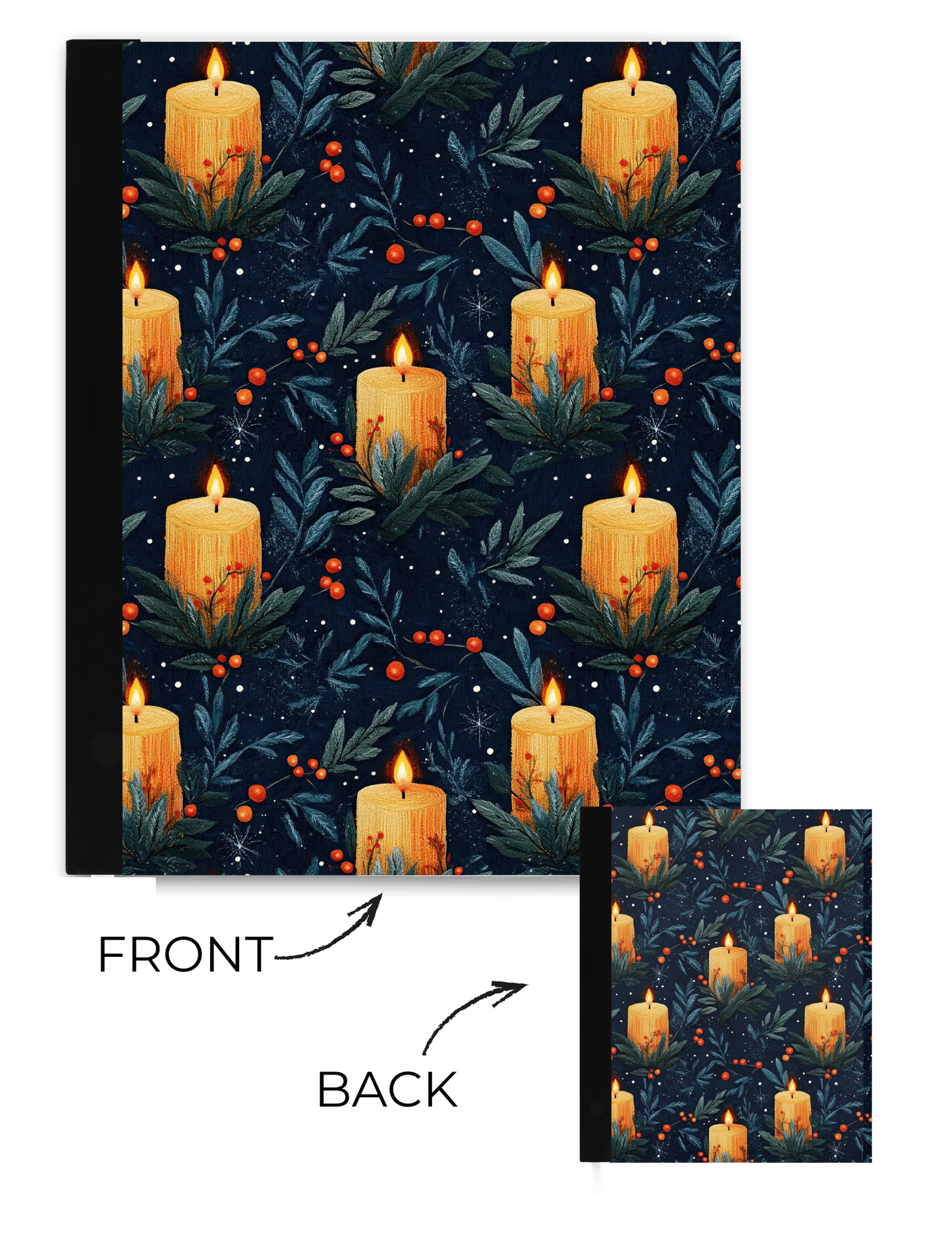 Holiday Themed Notebook