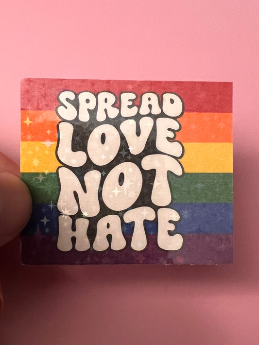 SpreadLove | Inclusion, Love & Identity Vinyl Stickers | Bossy Scribes