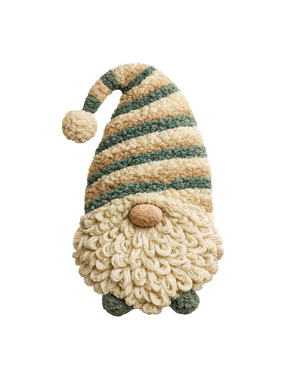 Faux-Knit Crochet Friends Stickers