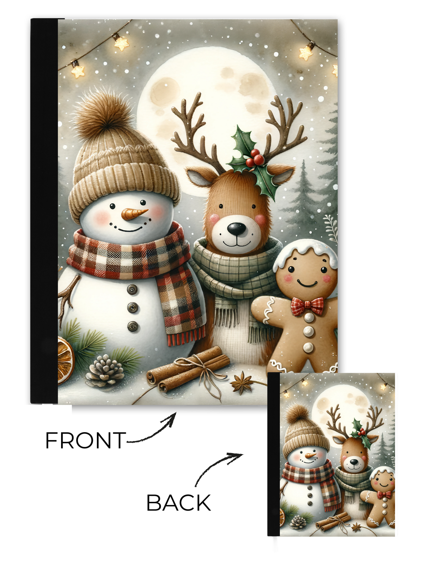 Holiday Themed Notebook