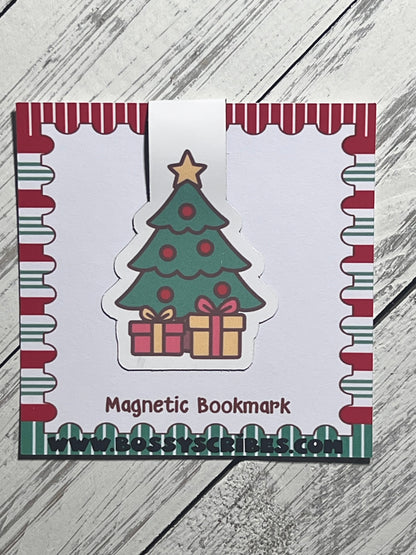 Christmas Magnetic Bookmarks (set of 4)