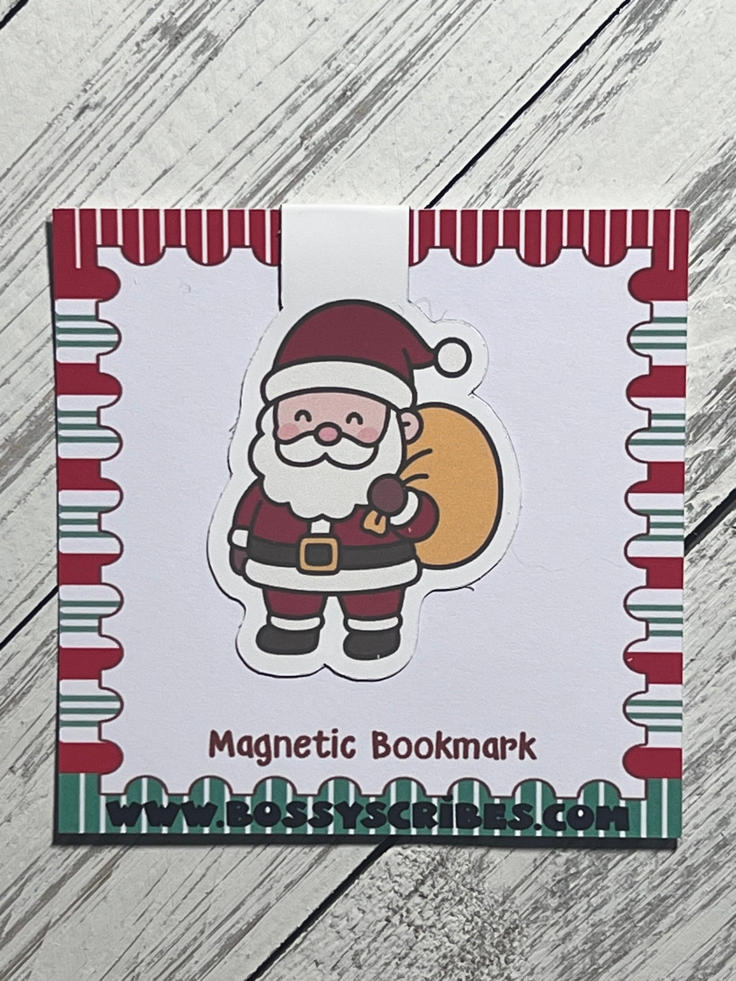 Christmas Magnetic Bookmarks (set of 4)