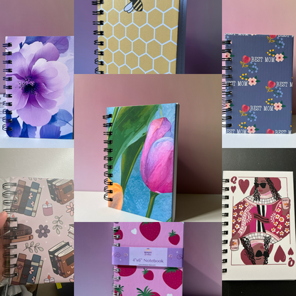 4x6” spiral notebooks