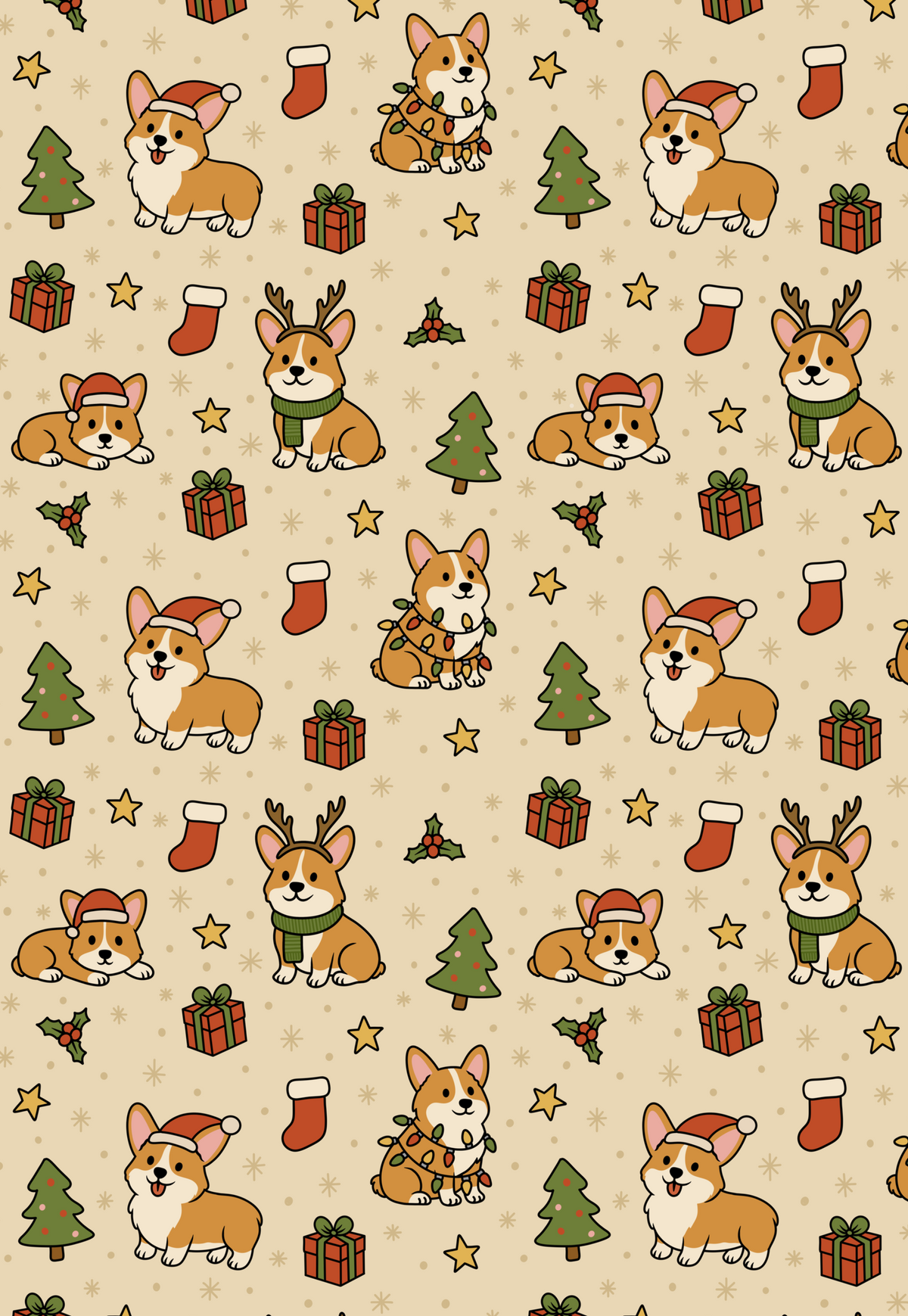 Holiday Themed Notebook