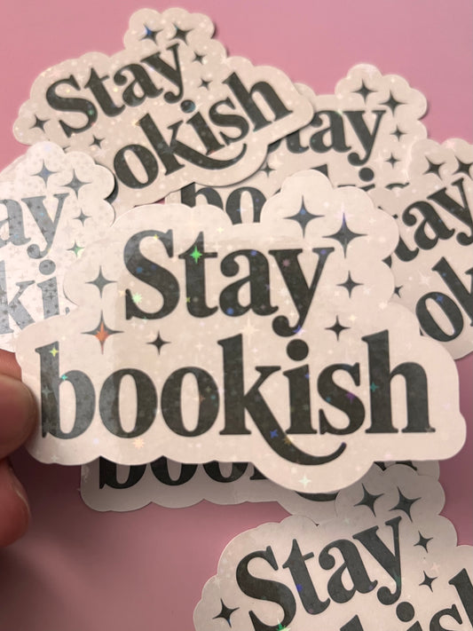 Stay Bookish | Vinyl Stickers for Readers | BookTok & Romance | Bossy Scribes