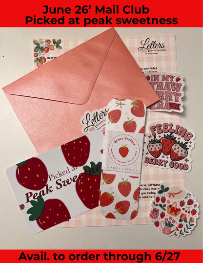 Letters Worth Keeping | Monthly Mail Club