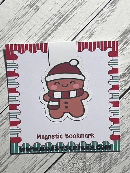 Christmas Magnetic Bookmarks (set of 4)