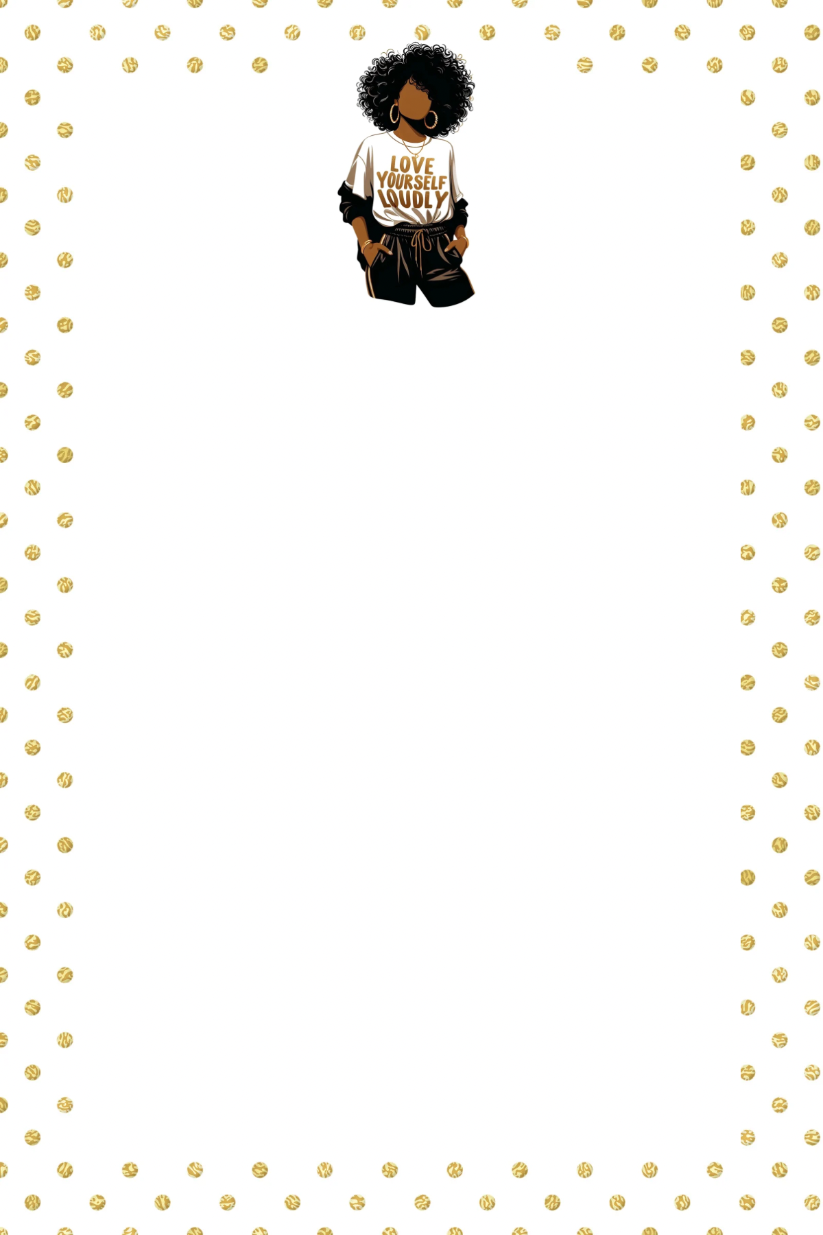 Love Yourself Loudly - Notepad