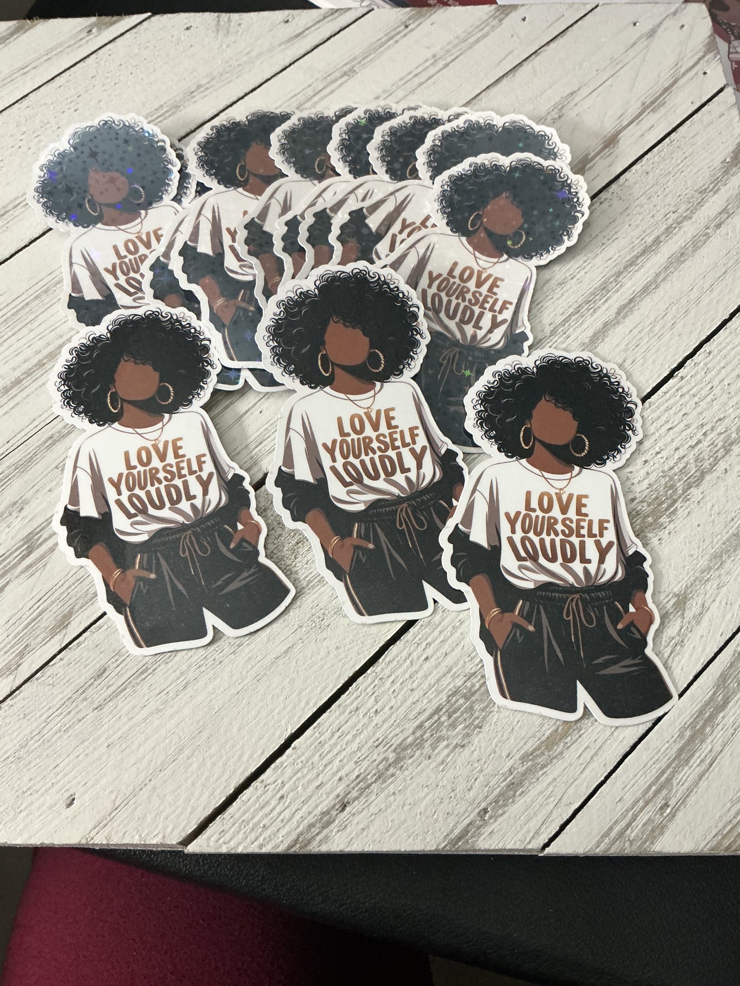 Love Yourself Loudly - Sticker