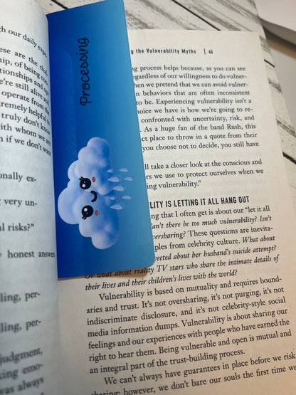 Cloudy But Coping Bookmark - 3 Pack