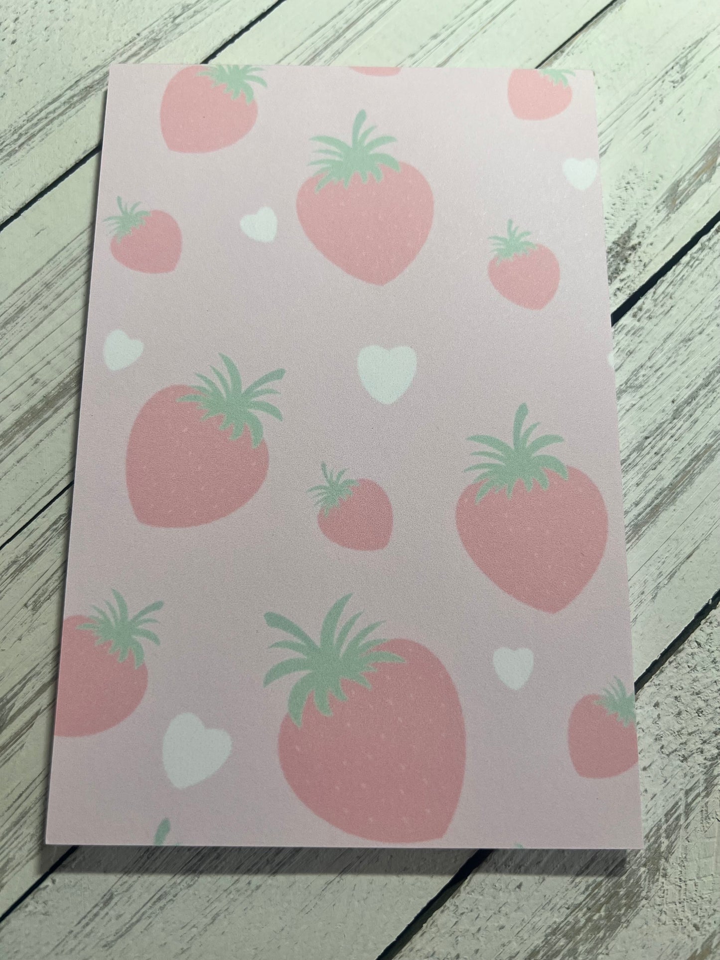 Strawberry Fields Notepad & Bookmark Set