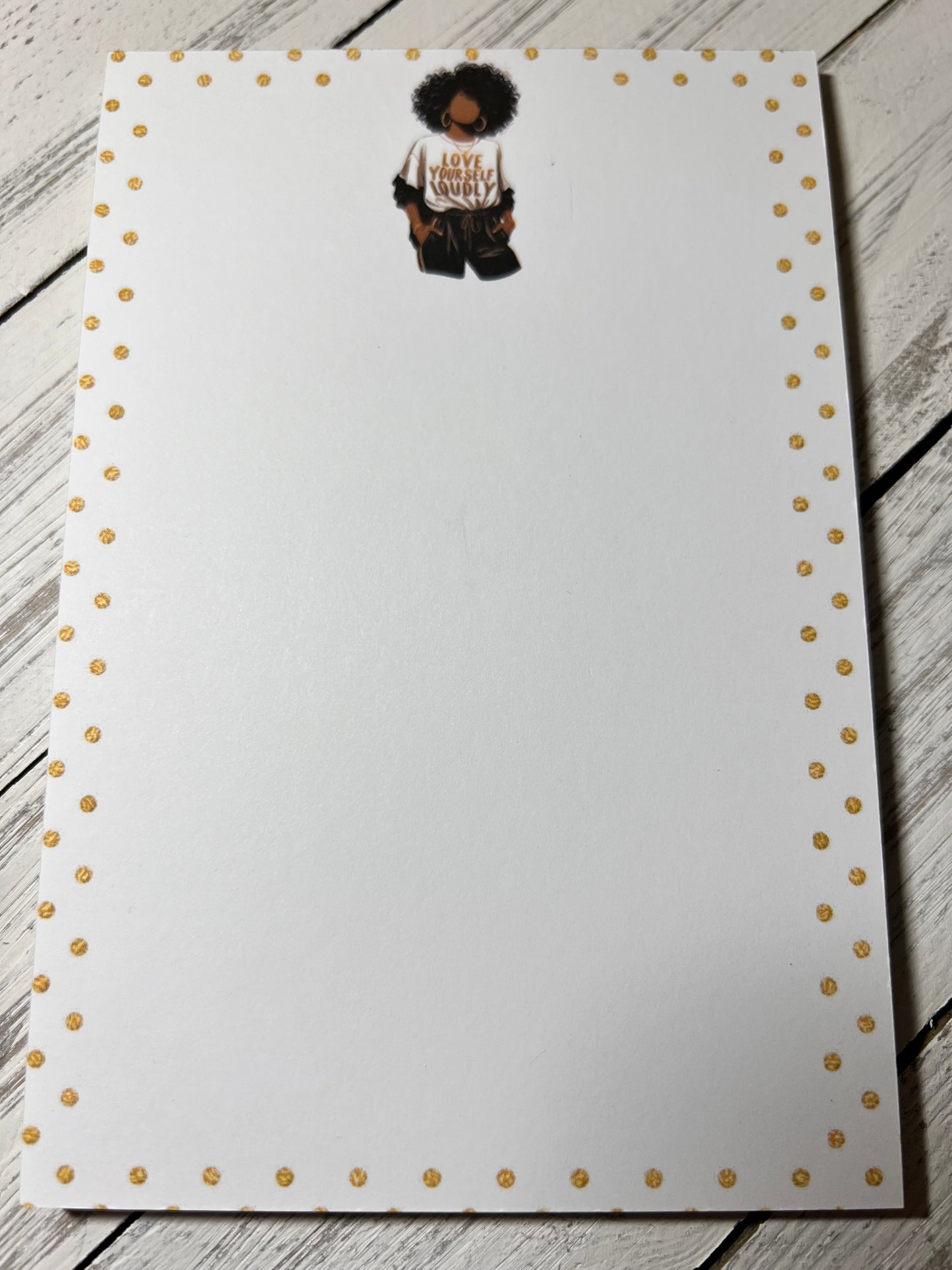 Love Yourself Loudly - Notepad