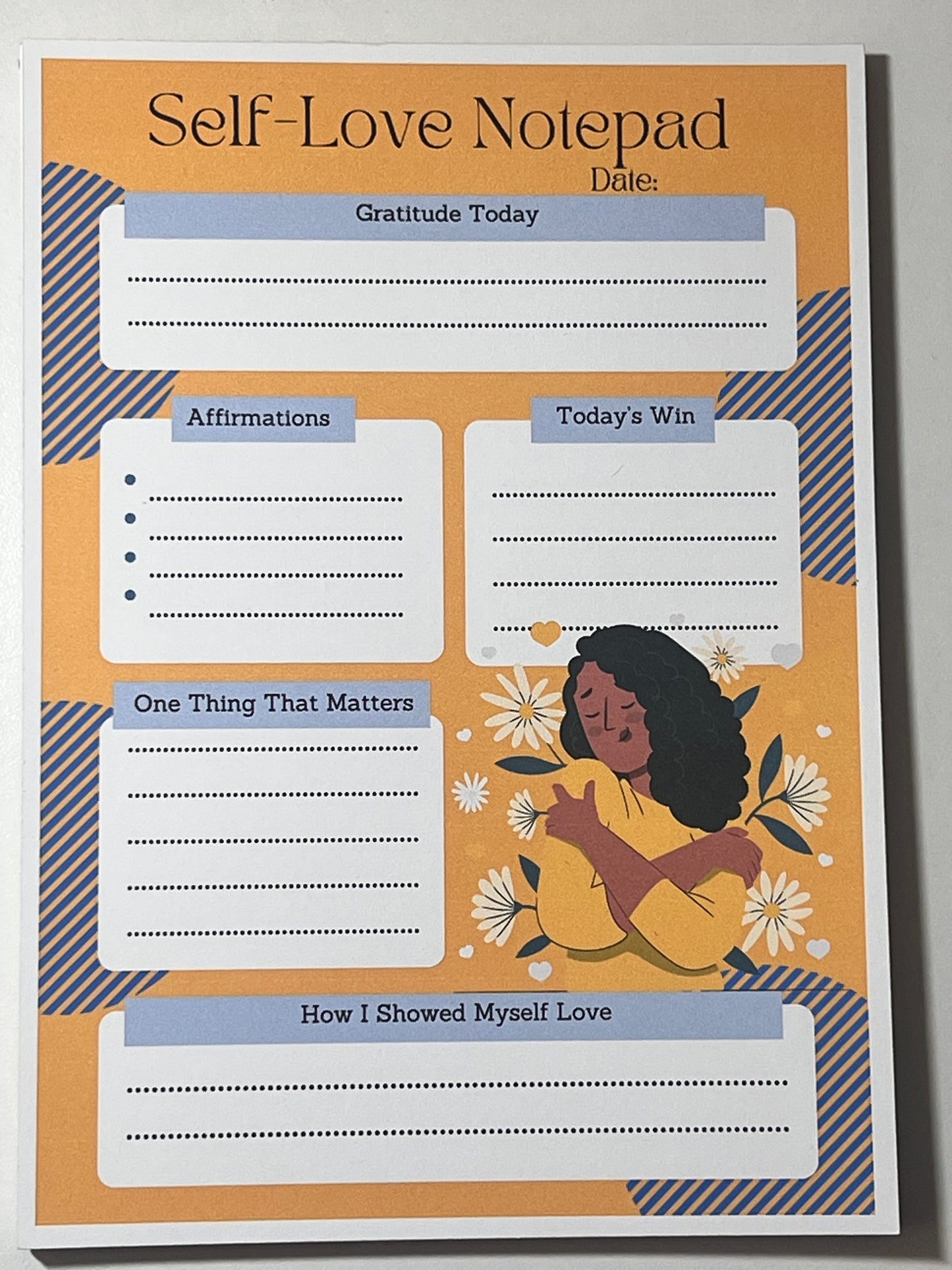 Self-Love Reflection Notepad