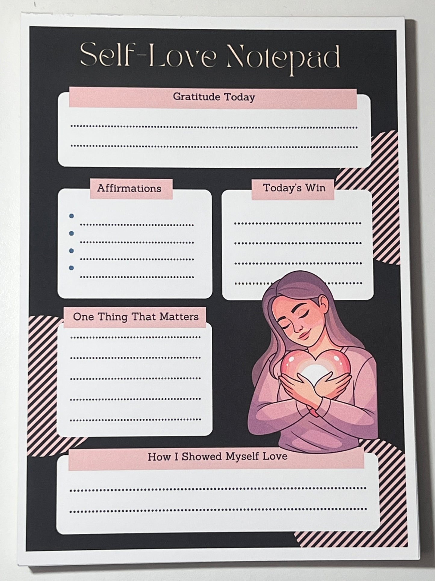 Self-Love Reflection Notepad