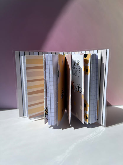 Pocket Room | Mini Traveler's Journal | Handmade