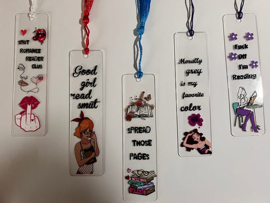 Smut Reader Bookmarks