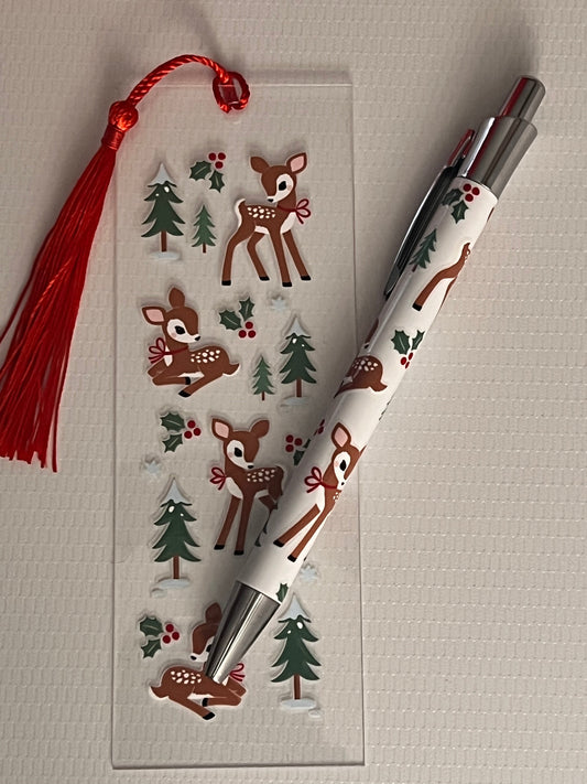 Pen & Bookmark Set