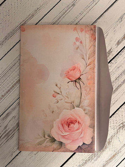 Bossy Scribes Junk Journal Folio – Romance | Goth | Purple | Black Lace (Finished Folio)