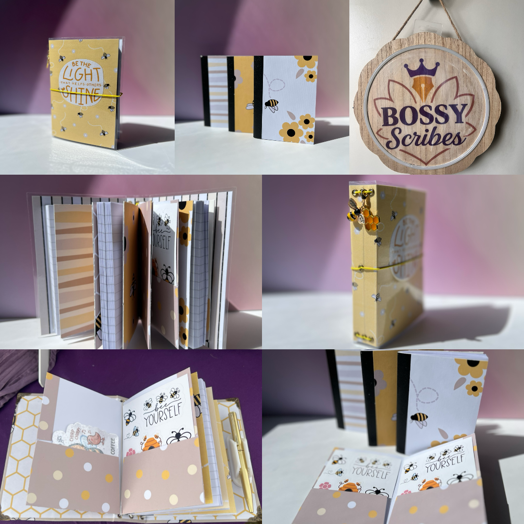 Pocket Room | Mini Traveler's Journal | Handmade