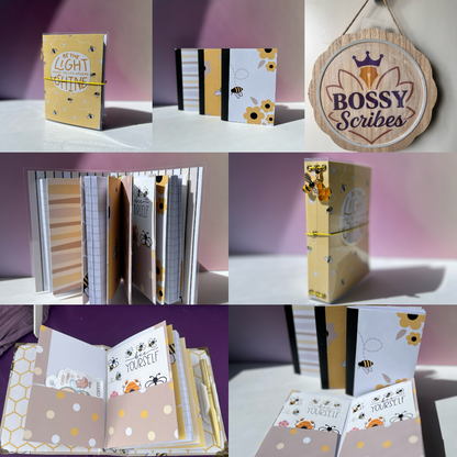 Pocket Room | Mini Traveler's Journal | Handmade