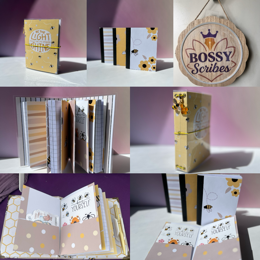 Pocket Room | Mini Traveler's Journal | Handmade